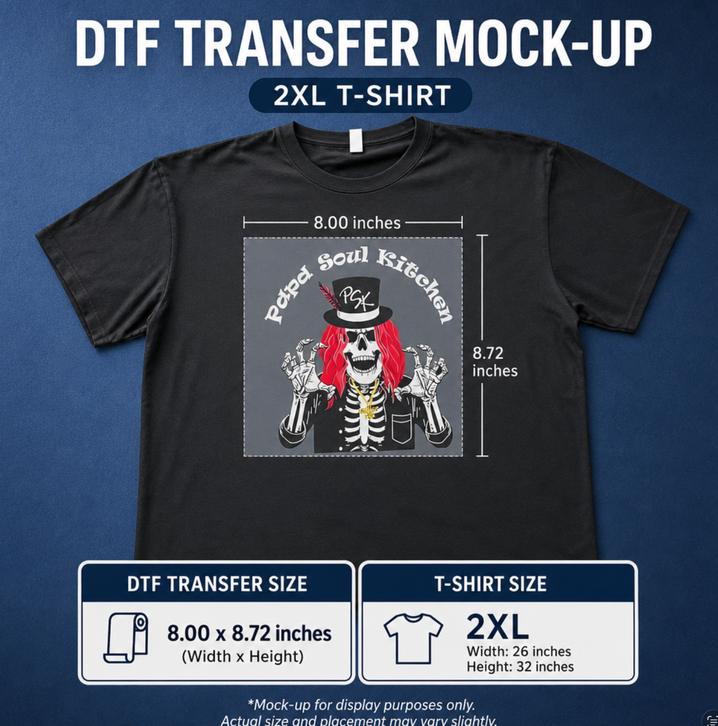Sample mock up apparel from Simplecooper